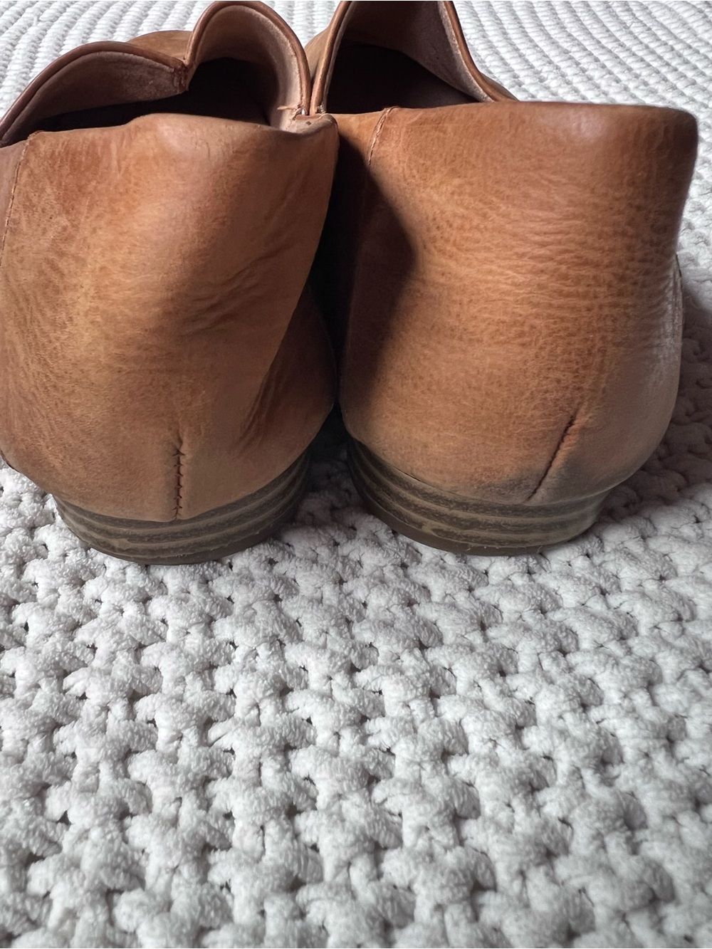 b.o.c. Leather Casual Loafer Cottagecore Earthy Office Minimalist Work Size 8.5 - Picture 6 of 8